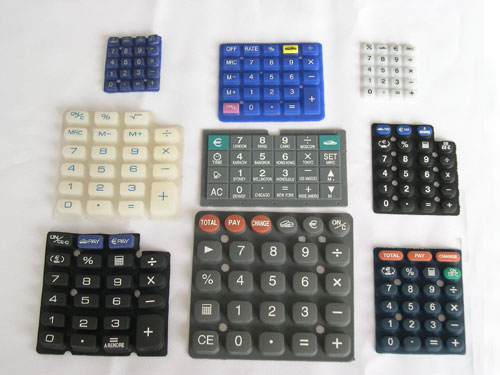 TV silicone keypad