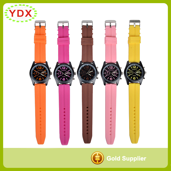 Silicone Quartz Wrist Watch