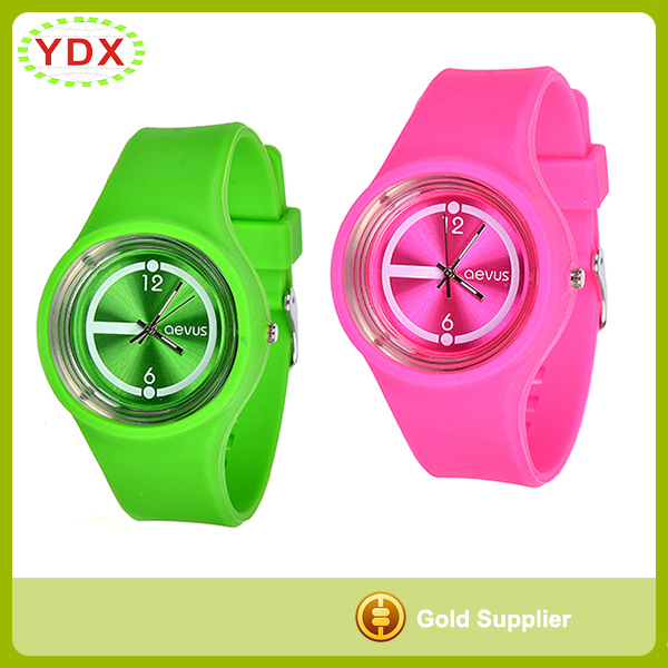 Wholesale Silicone Quartz Woman Watches