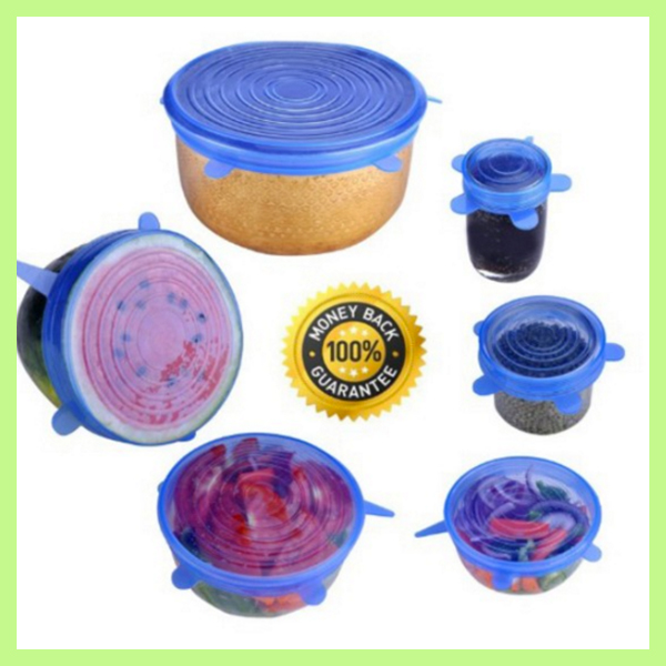 silicone stretch lids