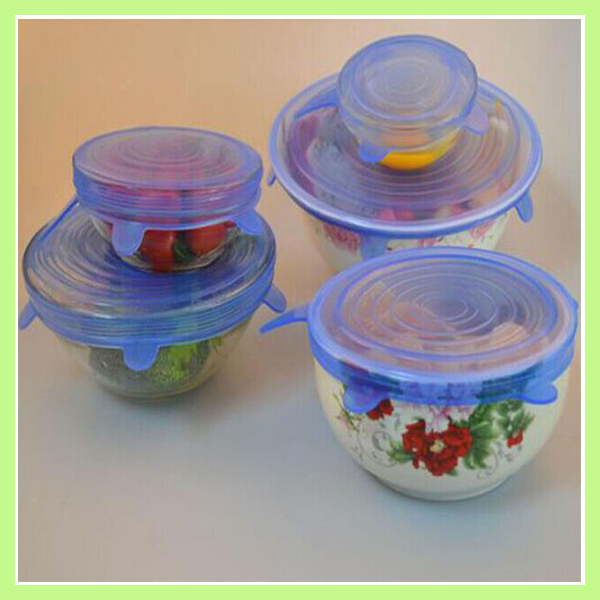 silicone stretch lids 6 pack