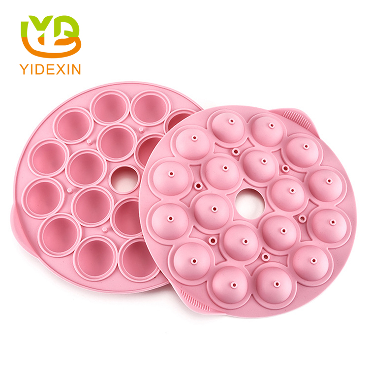 18 Cavity Silicone Lollipop Mould