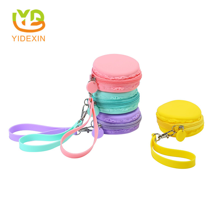 silicone coin purse with zipper