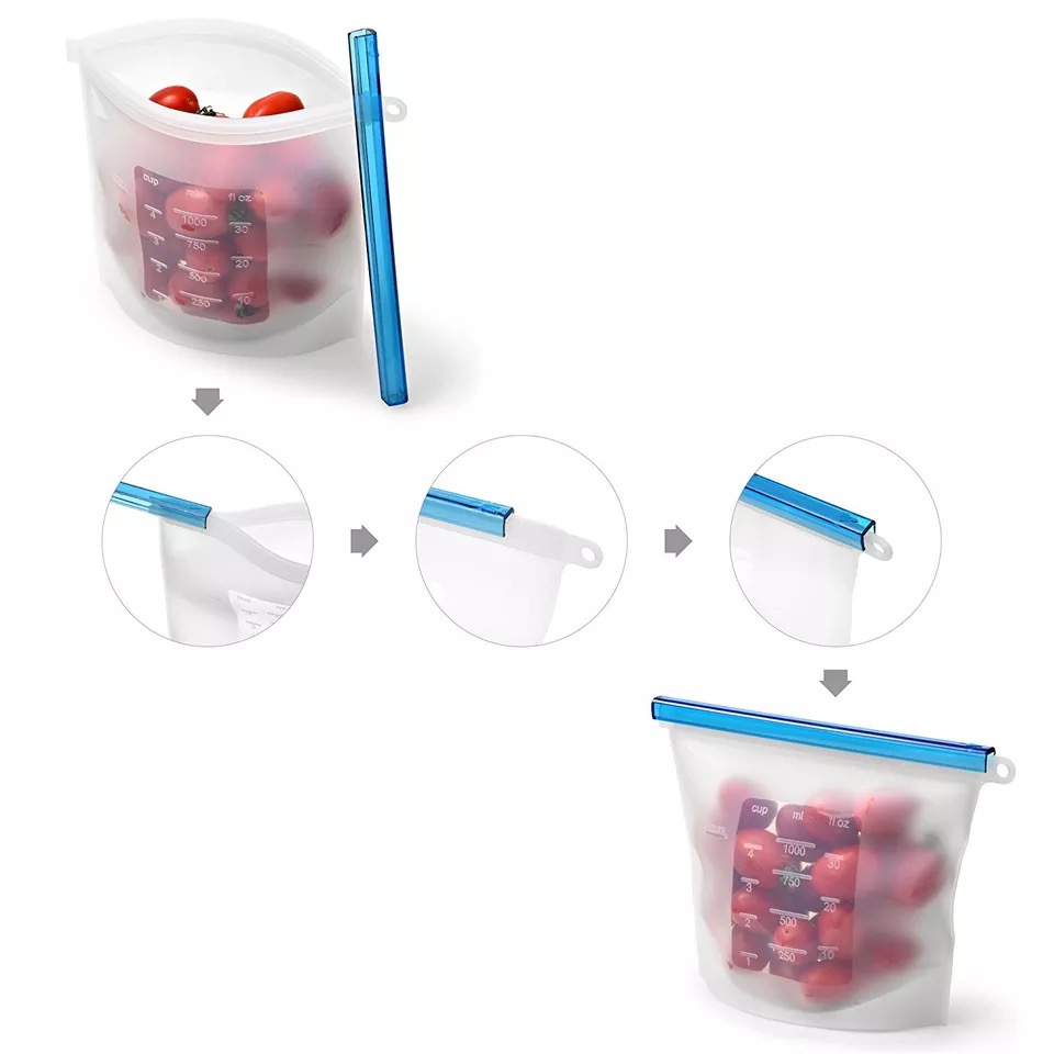 silicone food storage bag