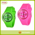 Alibaba Express Wholesale Simple Style Silicone Womam Quartz Wristwatch