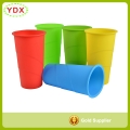 Personalized Logo Branded Promotional Silicone Cup Sleeve With Silicone Cup Lid