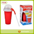 Magic Frozen Squeezy Cup DIY Ice Cream Tools Beverage Maker