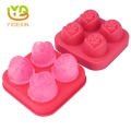 DIY 3D Rose Silicone Ice Cube Mold Set