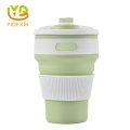 Travel Portable Folding Silicone Coffee Mug Drinking Cup