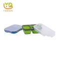 Food Storage Containers Foldable silicone lunch box