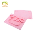 Suction Design Silicone Baby Feeding Placemat Plate Tray