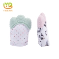 Hot Selling Silicone Baby Teething Mitten Glove Teether Toy