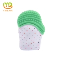 Hot Selling Silicone Baby Teething Mitten Glove Teether Toy