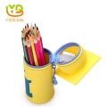 Custom Multi-Fuction Silicone Cartoon Student Zipper Pencil Bag