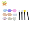 New Transparent Washable Makeup Beauty Silicone Sponge Puff