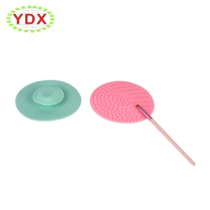 Silicone make up brush cleaning mat pad