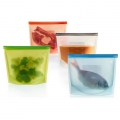 Custom Reusable Silicone Food Storage Bags