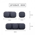 Factory customization Cable Organizer With 3 Holes - Charge Cable Winder Clips