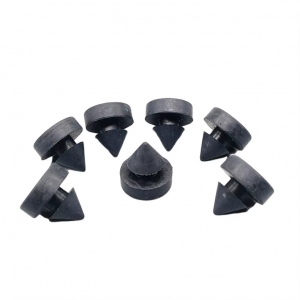 Rubber dust covers for electronic devices