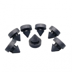 Rubber dust covers for electronic devices