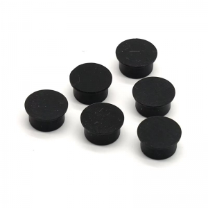 Customized sealing natural rubber end cap