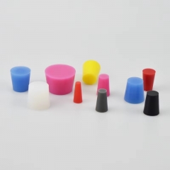 Custom spray silicone rubber plugs
