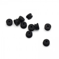 High-Temperature and Corrosion-Resistant Hollow Circular Buffer Shock-Absorbing Silicone Plug for Vacuum Cleaner
