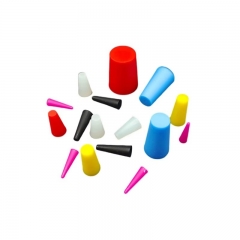 Heat Resistant Custom Tapered Silicone Rubber Stopper