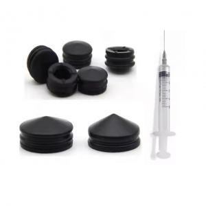 Medical rubber piston
