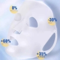 Facial Sheetmask Silicone Facial Mask Reusable Ear Hook Skin Beauty Face 3d Silicone Female Face Mask Cover for Sheet Mask