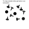 Custom Rubber Silicone Membrane Air Blower Valve Rubber Stops Leaking Valve Silicone Umbrella Valve Diaphragm Seal Gasket Plug