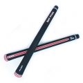 Oem Factory Standard Size Black Rubber Golf Club Grips Midsize Iron Wood Golf Grip Custom Logo Red Golf Grips