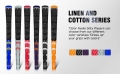 All Weather Multi Compound Cotton Yarn Golf Club Grips Standard and Mid Size for Options