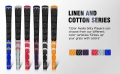 Classic Midsize Golf Grips OEM Non-Slip Cotton Rubber Golf Club Grip Custom Logo Golf Driver Woods Iron Grip