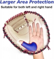 Customizable Factory Baseball & Softball Training Equipment Protective Thumb Guard & Shield for Catchers