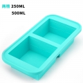 BPA Free Meal Prep Container Silicone Freezer Tray Ice Maker Silicone Soup Freezer Molds Freezing Storage Containers
