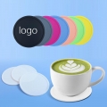 Custom Silicone Rubber Bar Cup Coasters Durable Heat Resistant Drink Cup Mat Kitchen Drinks Insulation Mat