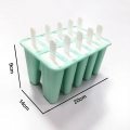 Diy Silicone Popsicle Ice Cream Mold 10 Sticks Silicone Ice Cream With Lid Silicone Popsicle Ice Cream Mould Bpa Free