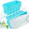 Extra Large Ice Maker for Cold Plunge or Coolers Reusable Silicone Molds Cold Plunge Ice Block Mold for Ice Bath