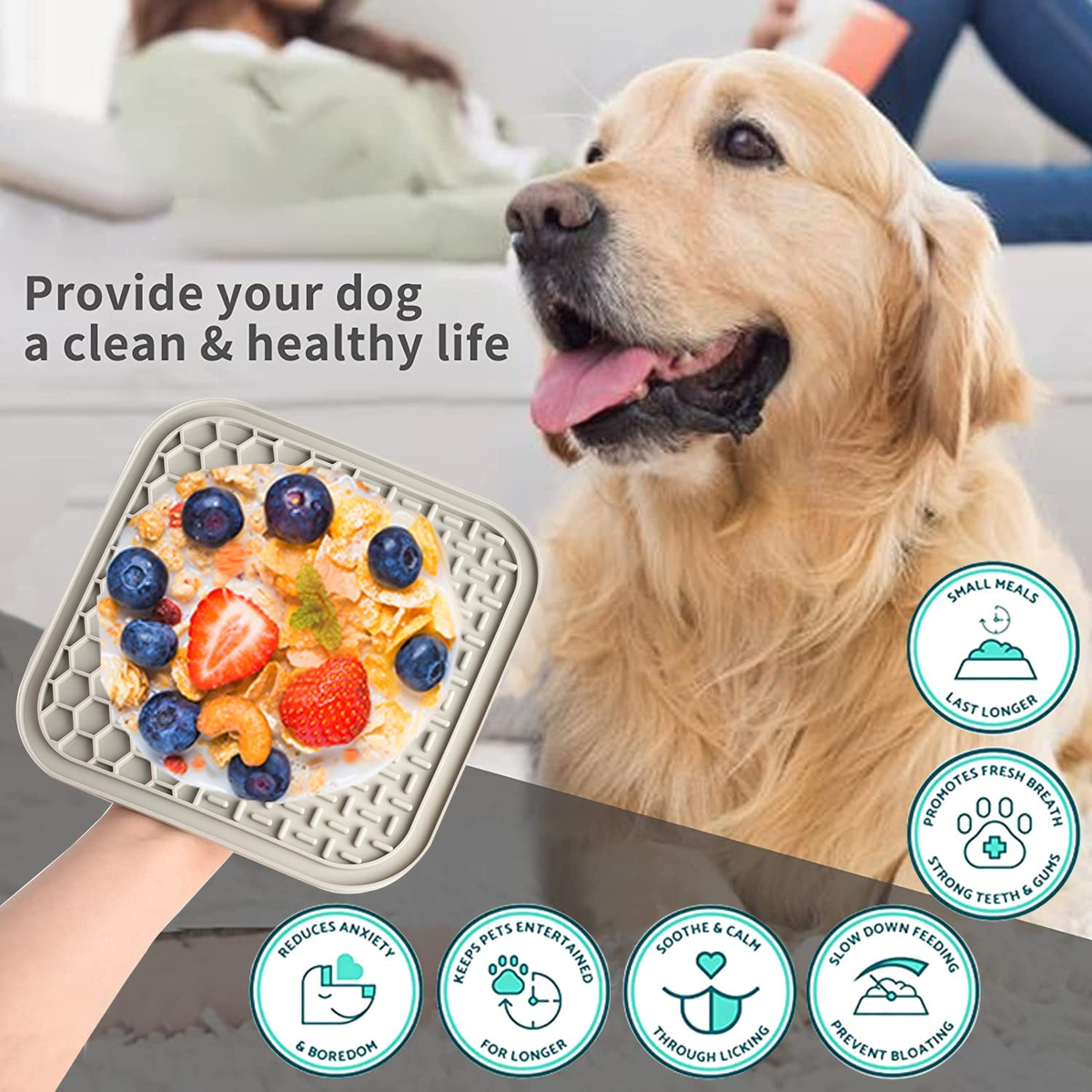 Dog Lick Mats with Suction Cups: The Ultimate Tool for Happy Pets